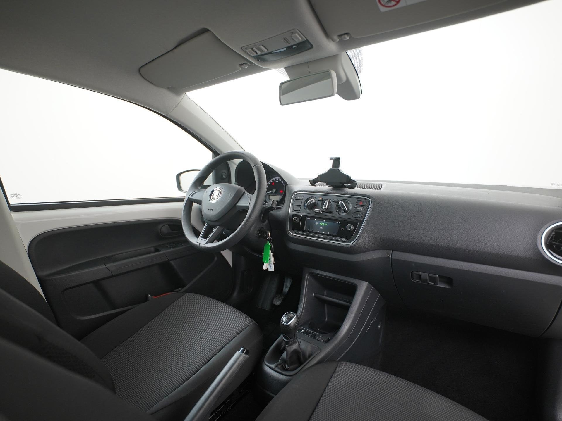 Skoda Citigo 1.0 Greentech Ambition | Airco | Bluetooth | 12, Voorwielaandrijving, 12 maanden, Stof, Gebruikt