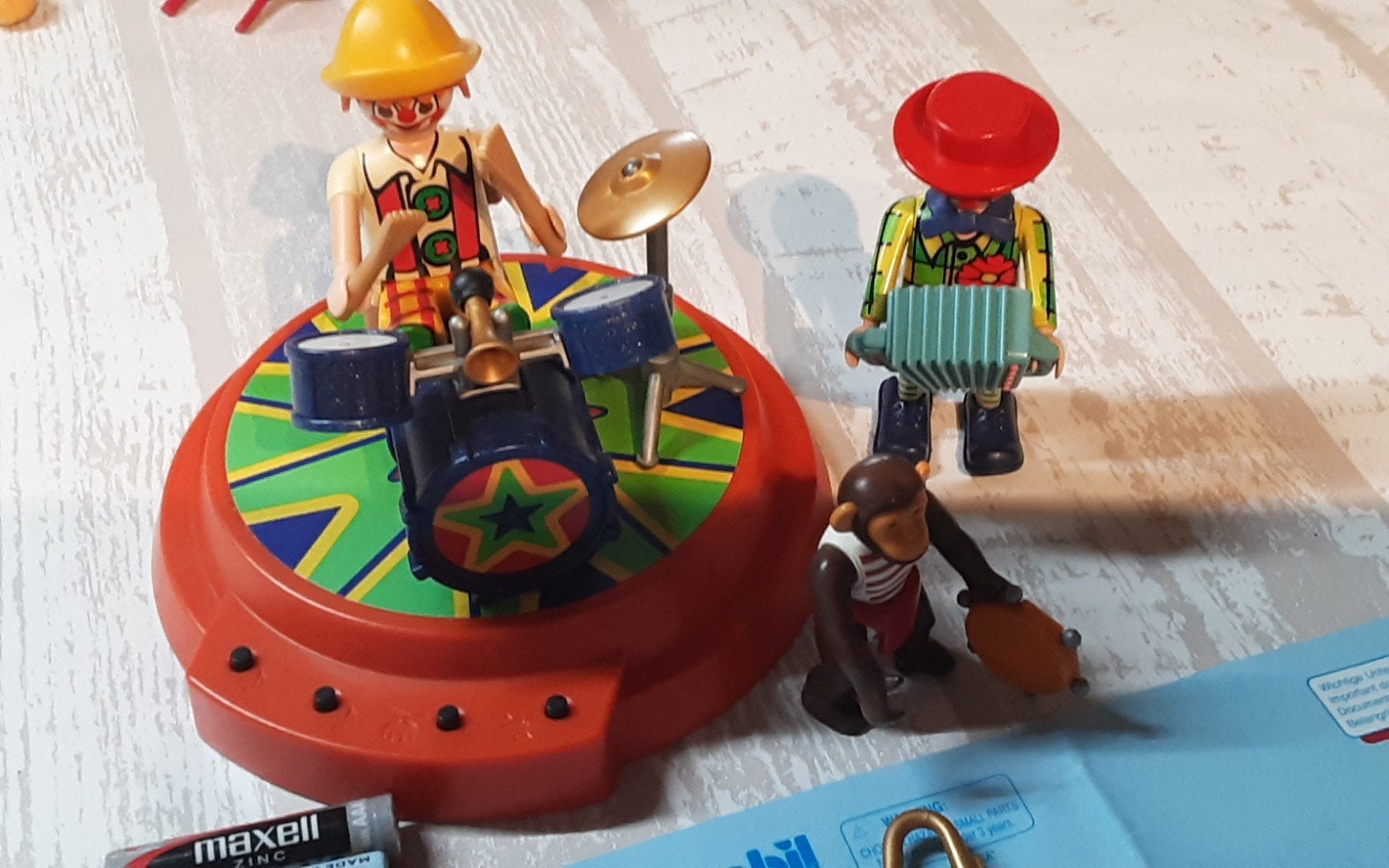 4321 circus muziekpodium, Kinderen en Baby's, Ophalen of Verzenden, Zo goed als nieuw, Complete set