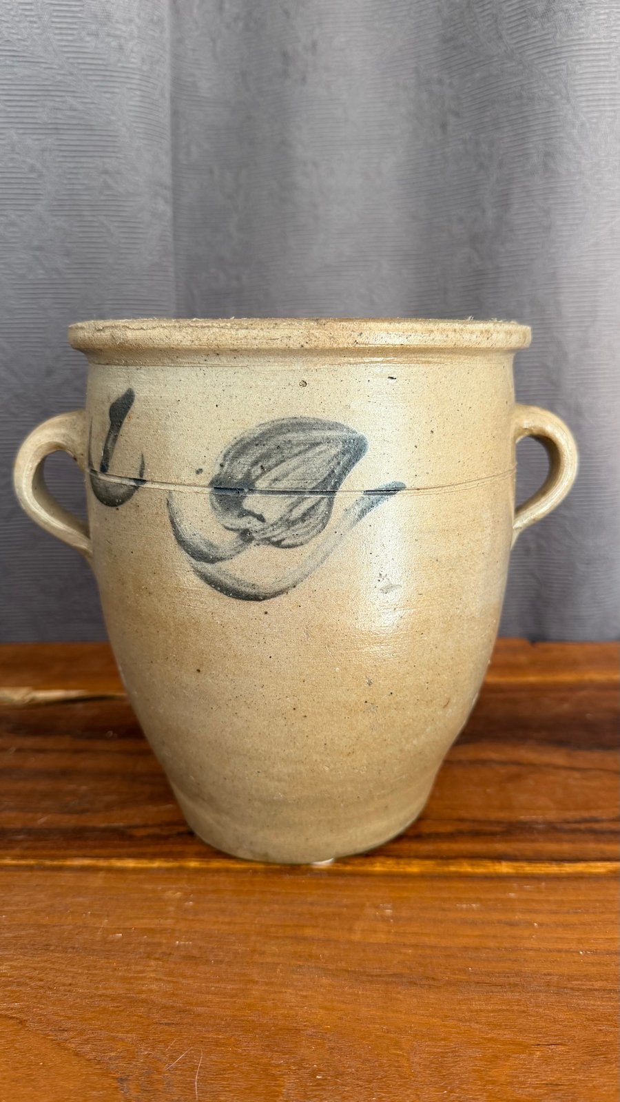 Antieke Keulse pot met blauw decor, Antiek en Kunst, Antiek | Keramiek en Aardewerk, Ophalen of Verzenden