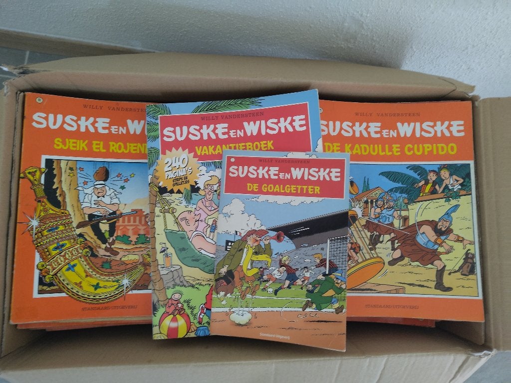 Suske & Wiske stripboeken, Willy Vandersteen, Meerdere stripboeken, Ophalen, Gelezen