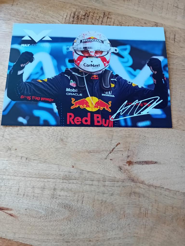 Max Verstappen kaarten, Ophalen of Verzenden, Zo goed als nieuw, Formule 1