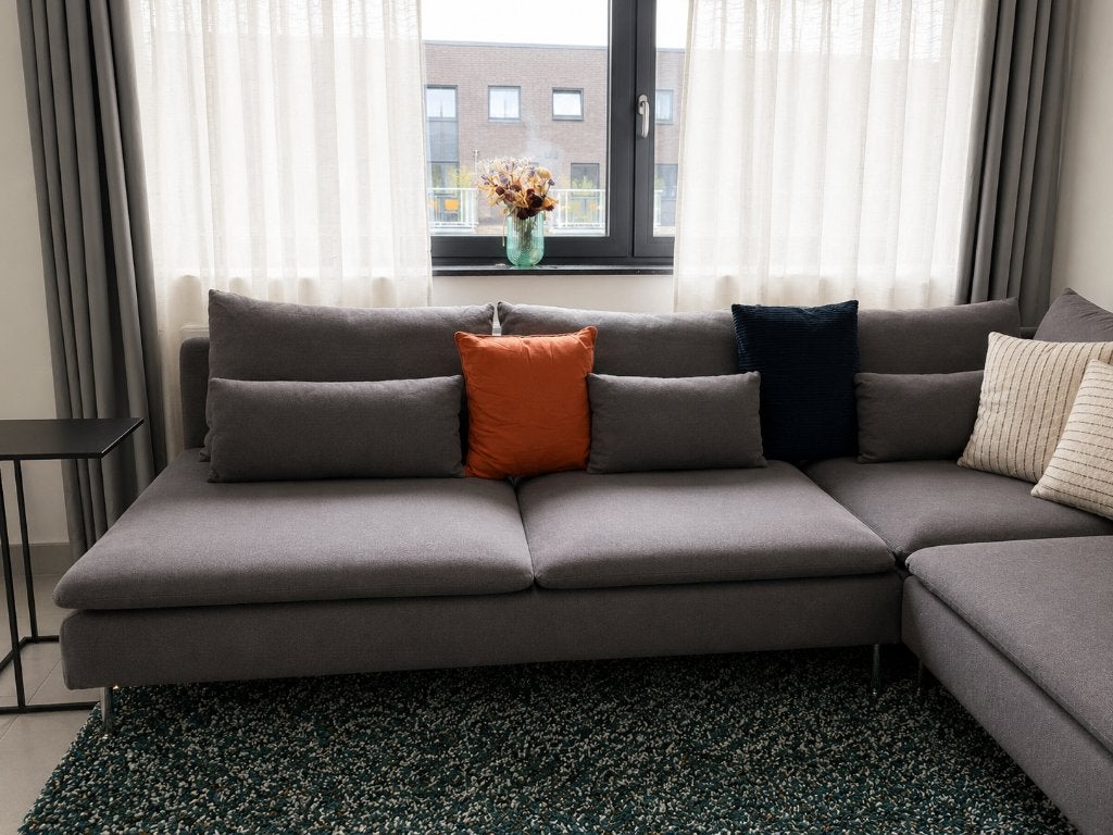 IKEA Söderhamn Hoekbank Eindmodule – Fridtuna, Ophalen, Hoekbank, Zo goed als nieuw, Vierpersoons of meer