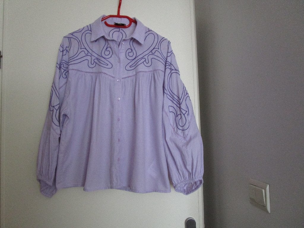 Leuk bloesje van Shoeby!  100% katoen!, Paars, Maat 42/44 (L), Nieuw, Ophalen of Verzenden