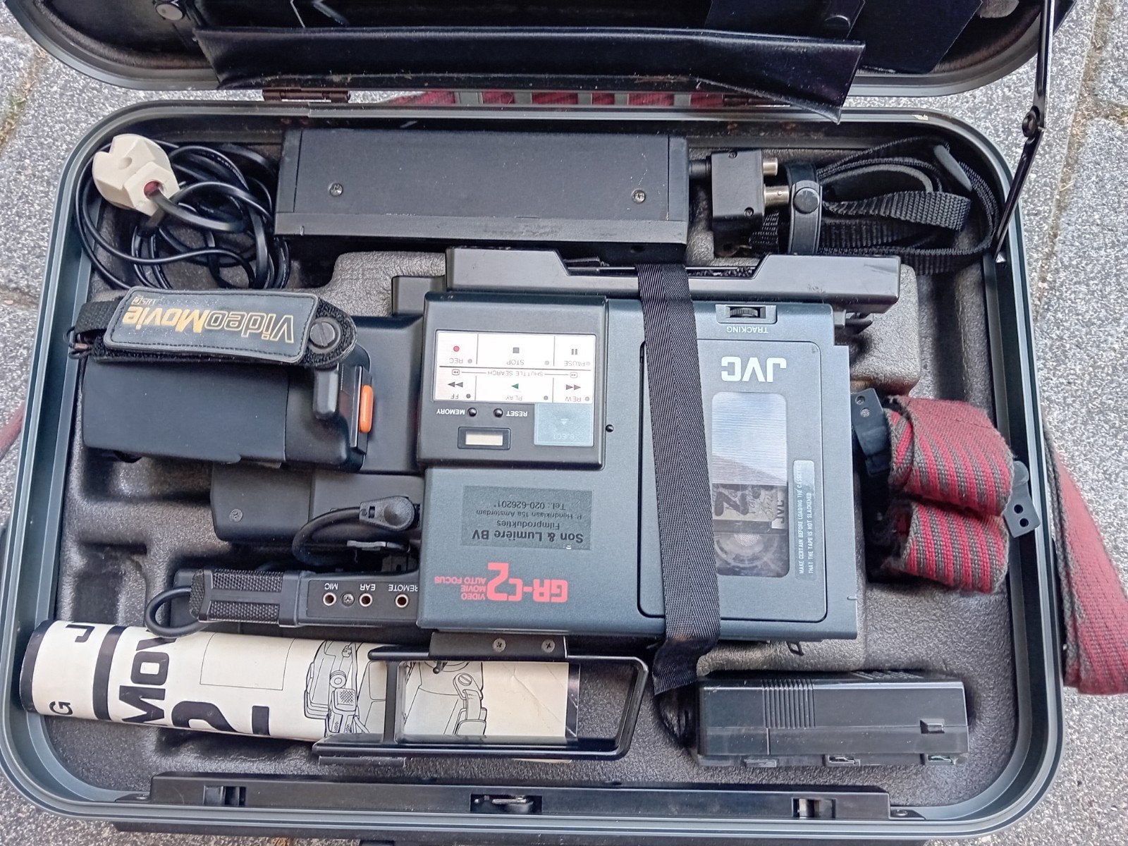 Vintage JVC VideoMovie VHS-C Camcorder in Koffer, Ophalen of Verzenden