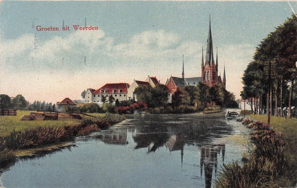 703-459-011 Woerden, Verzenden, Voor 1920, Utrecht