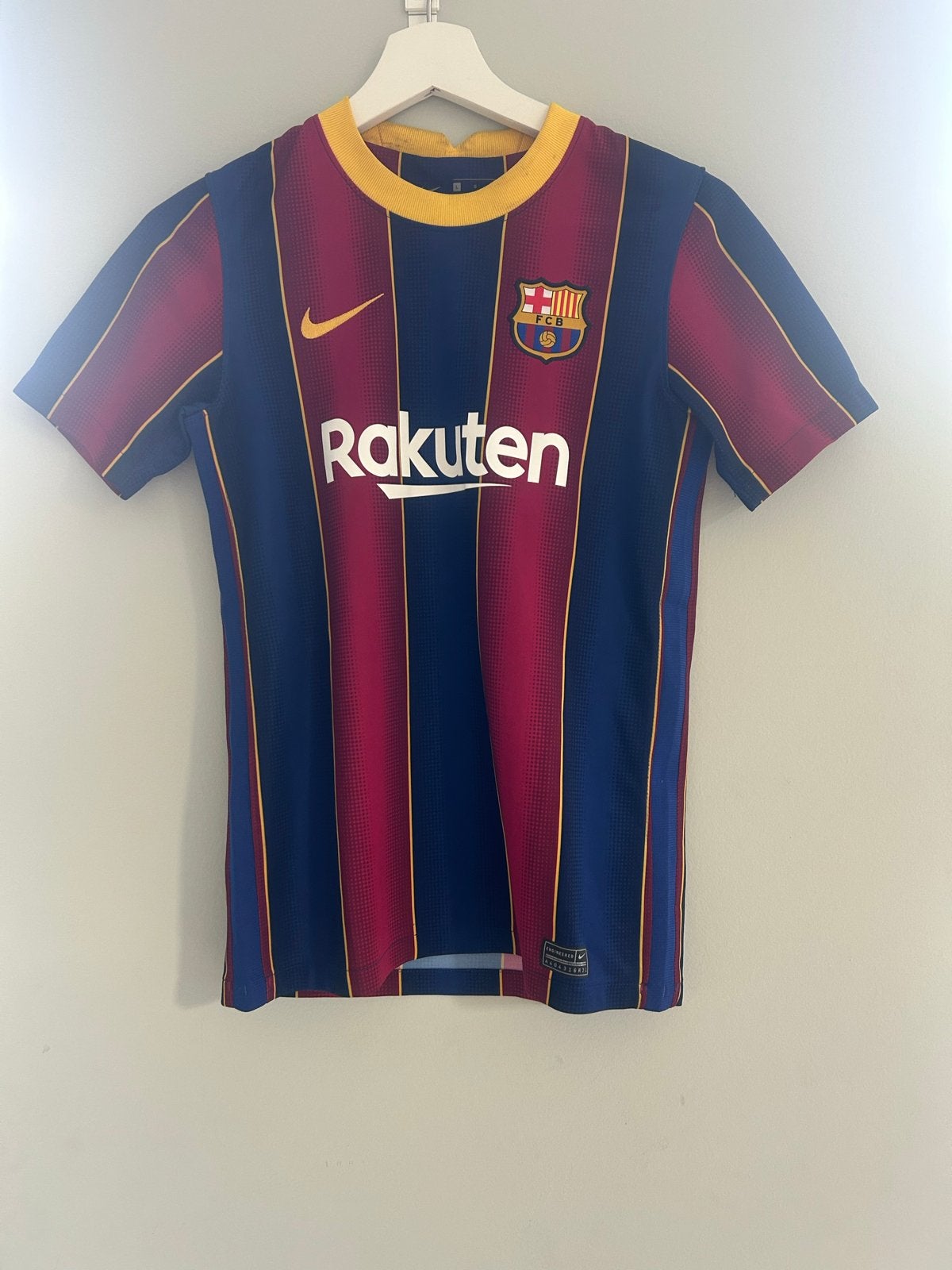 FC Barcelona Thuisshirt 2020-2021 Nike Maat L Kinderen, Ophalen of Verzenden, Zo goed als nieuw, Jongen of Meisje