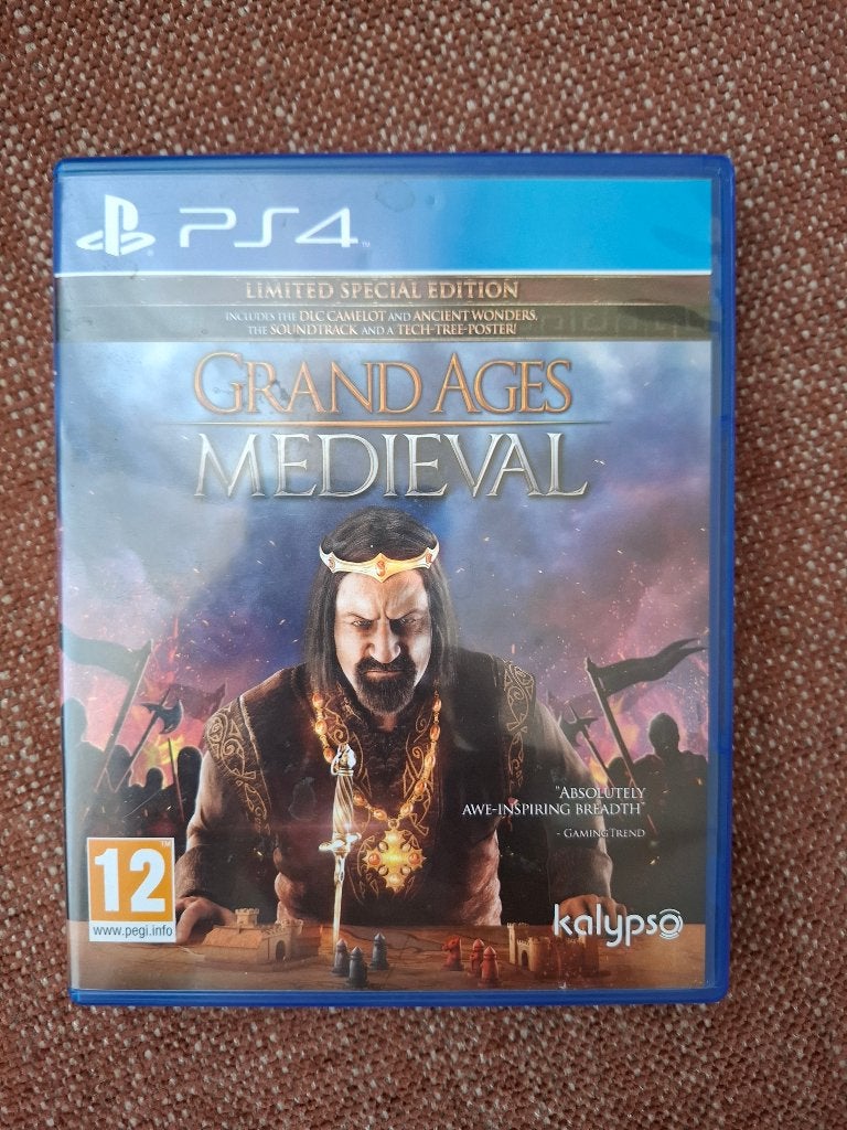 Ps4 Grand ages medieval spec. ed., Spelcomputers en Games, 1 speler, Ophalen of Verzenden, Zo goed als nieuw, Strategie en Constructie