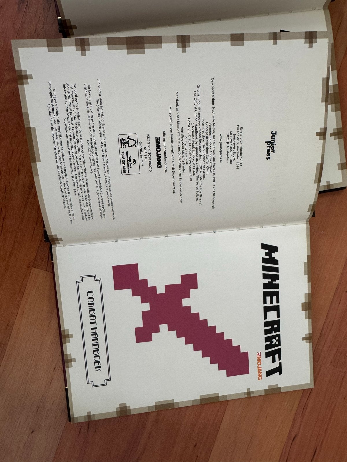 Minecraft Boeken Hardcover - 3-delige set uit 2014, Ophalen, Gelezen, Non-fictie