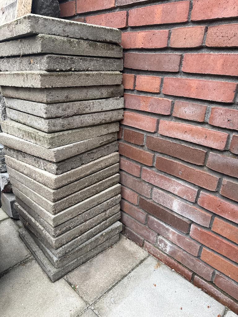 30x30 tegels GRATIS, Ophalen, Gebruikt, Beton, Terrastegels