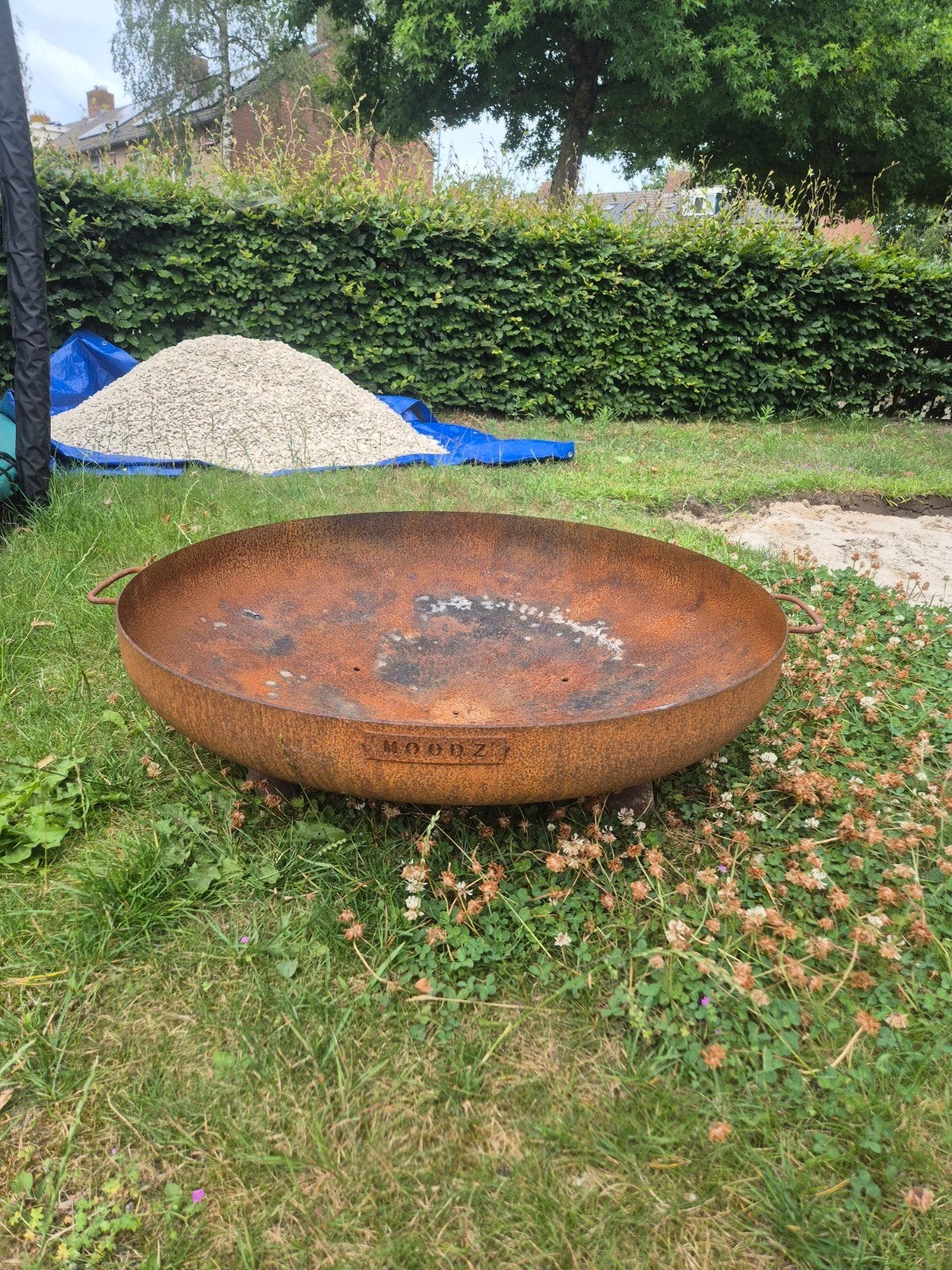 Grote Moodz Vuurkorf / Vuurplaats, Tuin en Terras, Vuurkorven, Ophalen, Gebruikt, Vuurkorf