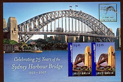 2007 Sydney Harbor Bridge nr 3530m, Postzegels en Munten, Verzenden, Postfris