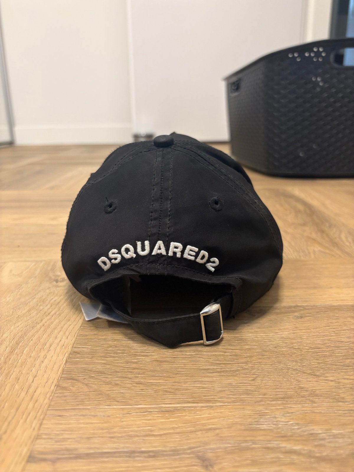 Dsquared2 D2 Pet Zwart, Kleding | Heren, Hoeden en Petten, Ophalen of Verzenden, Nieuw, One size fits all, Pet