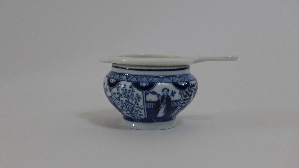 Lange Lijs theezeef Mosa, Antiek en Kunst, Ophalen of Verzenden