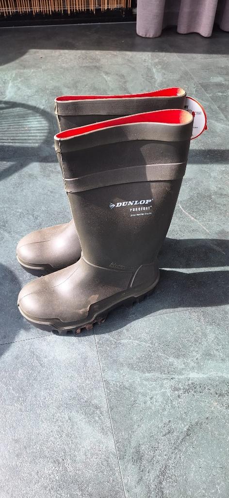 Thermolaarzen Dunlop Thermo+ C662.933 S5 SRC Groen, Heren, Nieuw, Ophalen of Verzenden, Laarzen
