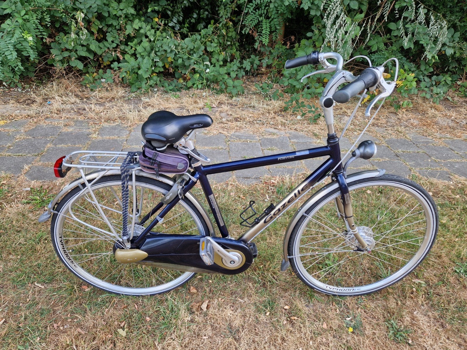 Gazelle furore jongensfiets 28 inch 8 versnellingen, Ophalen, Zo goed als nieuw, 26 inch of meer, Versnellingen