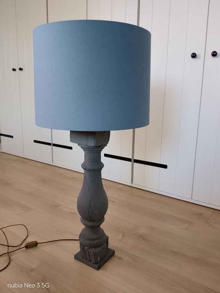 Balusterlamp, Huis en Inrichting, Lampen | Tafellampen, Ophalen, Minder dan 50 cm