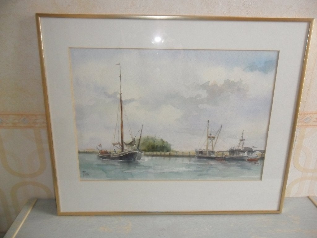Schilderij – Waterlandschap, Ophalen