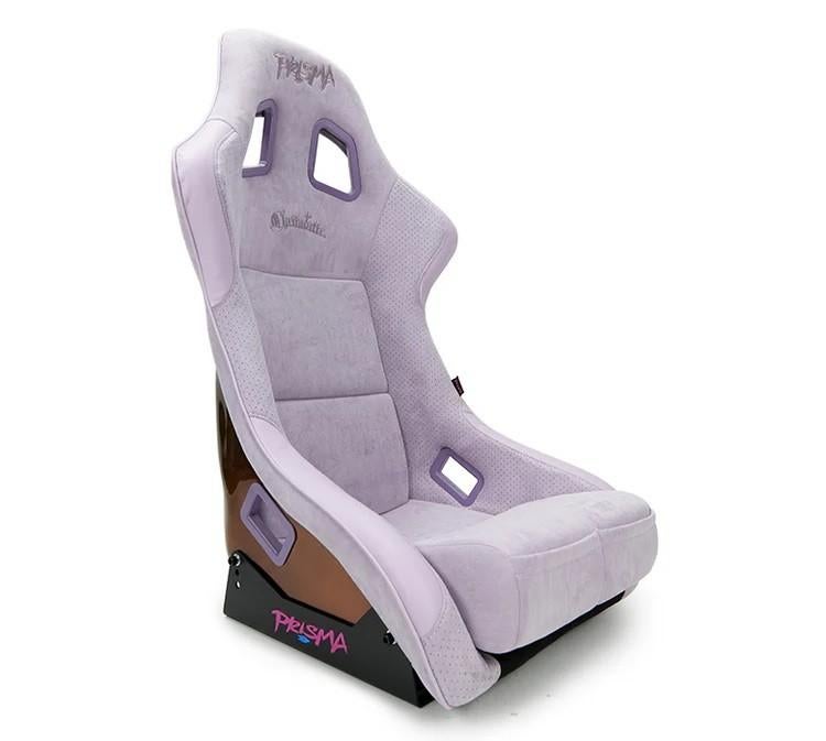 NRG Prisma Chromatic Lila paars neochrome suede Kuipstoel, Auto diversen, Tuning en Styling, Ophalen of Verzenden