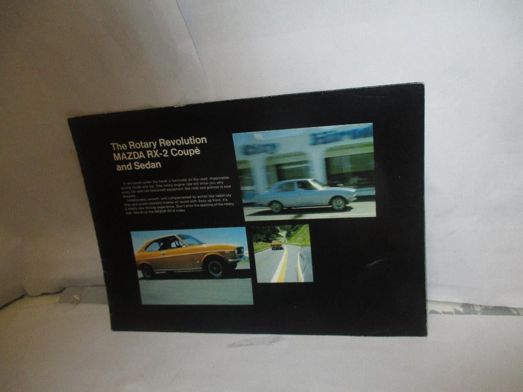 Mazda RX -2 Coupe Folder, Verzenden, Zo goed als nieuw, Mazda