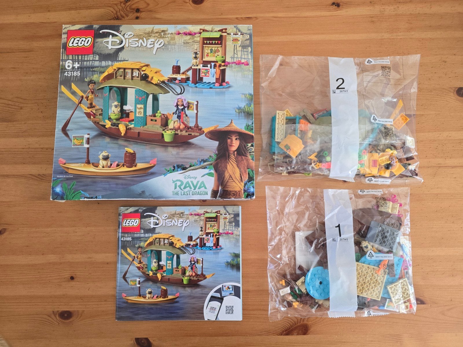 LEGO Disney Raya en de Laatste Draak Boun's Boot (43185), Kinderen en Baby's, Speelgoed | Duplo en Lego, Lego, Ophalen of Verzenden