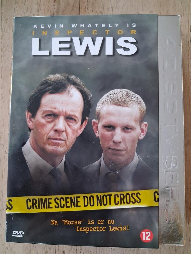 Inspector Lewis - Seizoen 1 + Pilot (DVD Boxset), Boxset, Ophalen of Verzenden, Zo goed als nieuw, Vanaf 12 jaar
