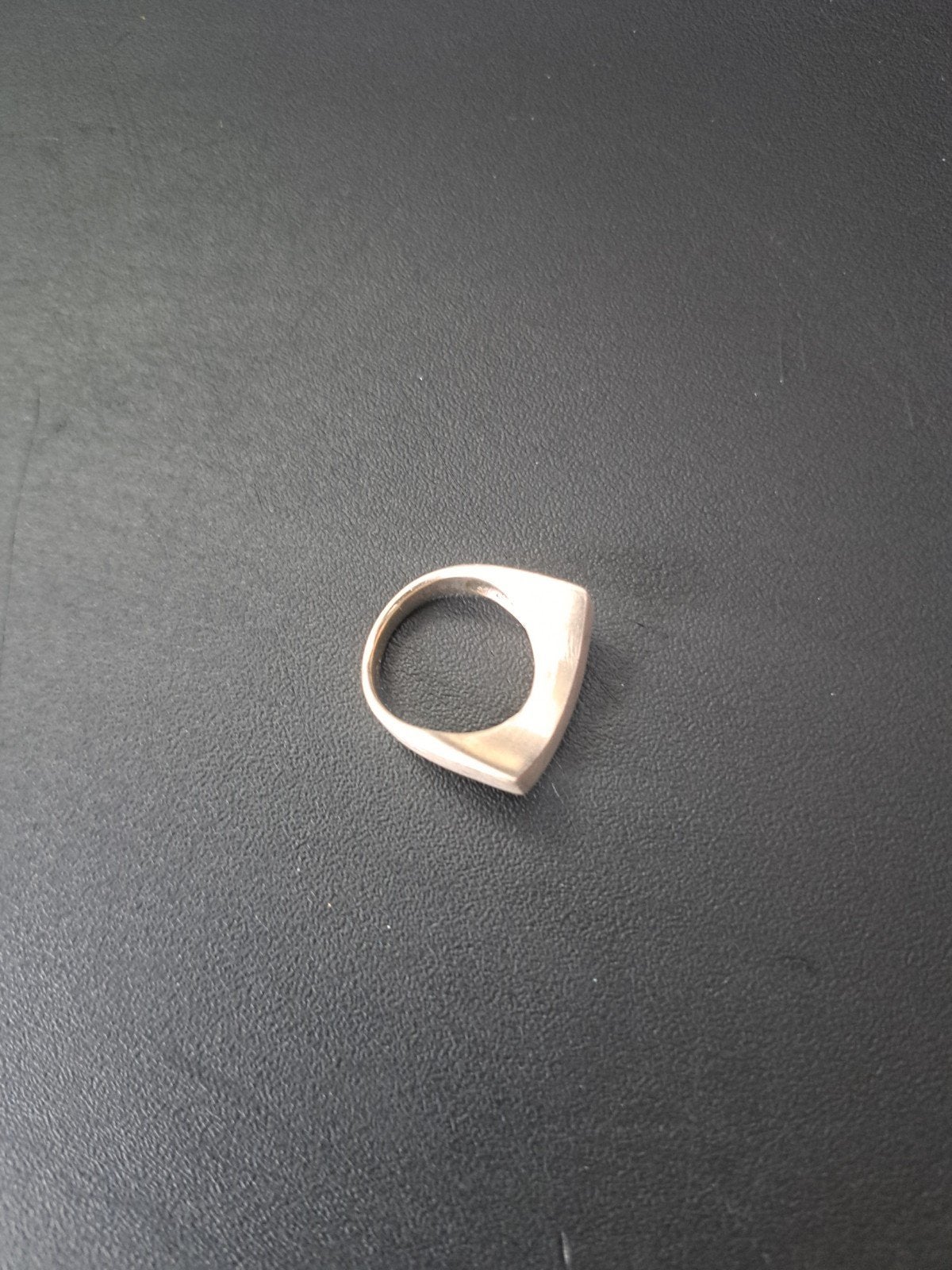 vintage zilver ring, Verzenden, Zo goed als nieuw, Zilver