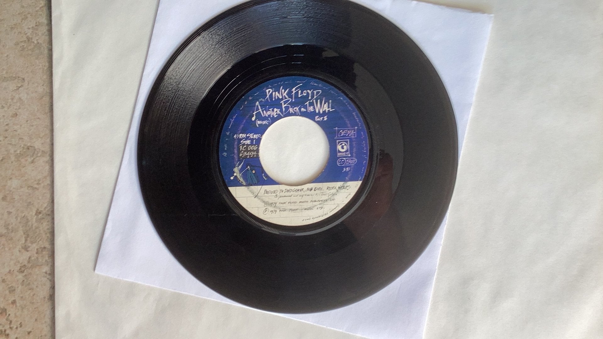 Single Pink Floyd - Another brick in the wall, Ophalen of Verzenden, Gebruikt, 7 inch, Pop
