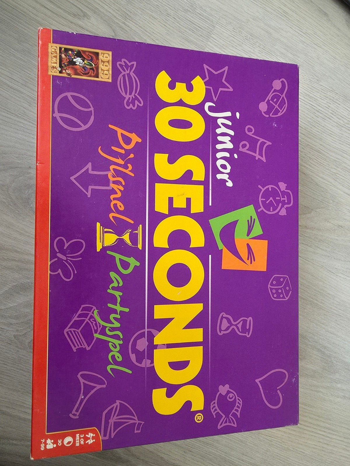 30 Seconds Junior Pijl Snel Party Spel, Vijf spelers of meer, Ophalen of Verzenden, Zo goed als nieuw, 999 Games