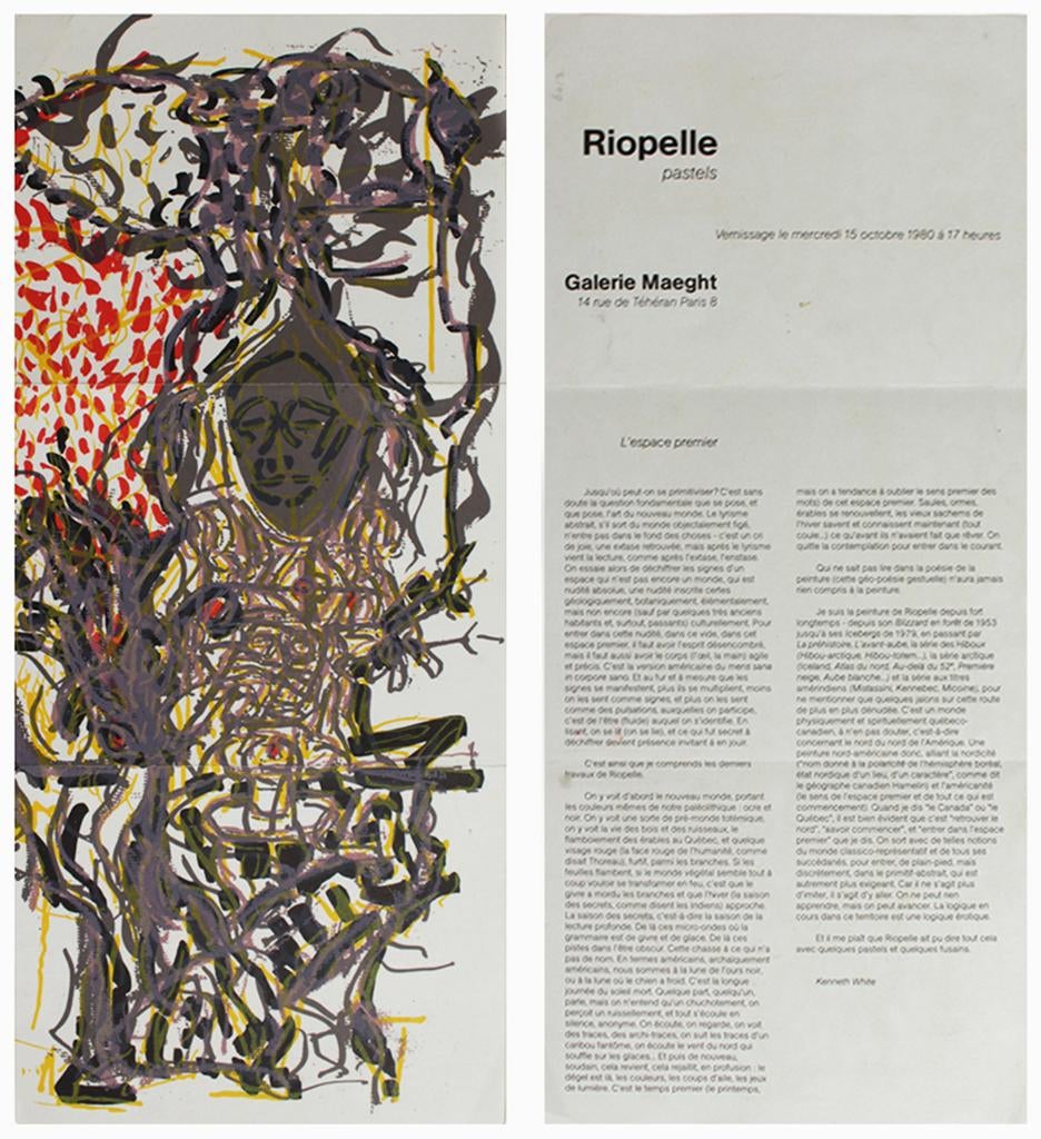 zeefdruk/folder Galerie Maeght, Antiek en Kunst, Kunst | Schilderijen | Klassiek, Ophalen