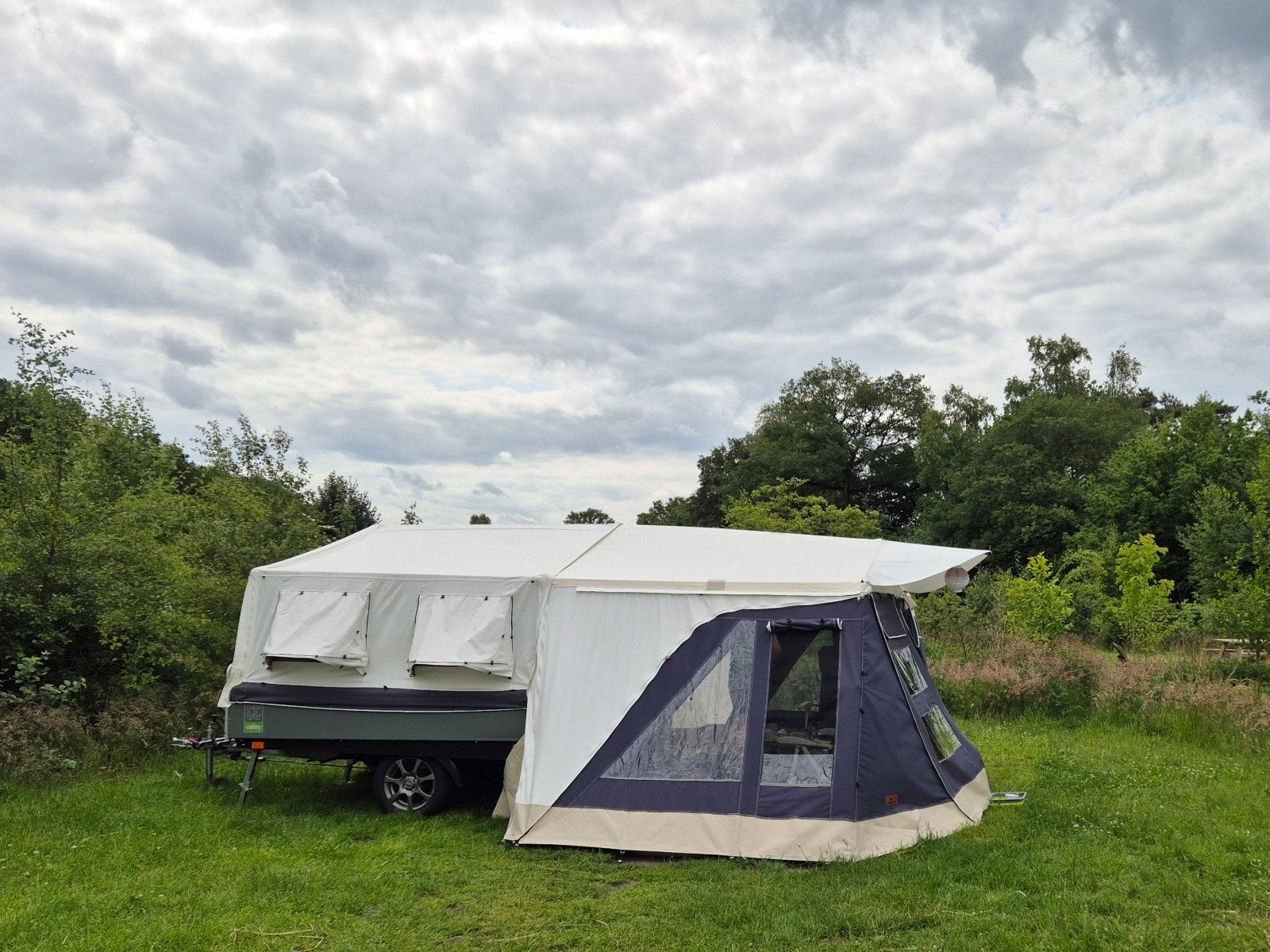 Combi Camp Valley van 2019, Ophalen