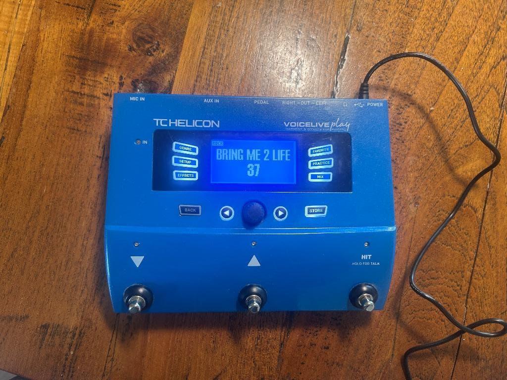 tc helicon voicelive play, Muziek en Instrumenten, Effecten, Ophalen of Verzenden, Zo goed als nieuw, Multi-effect