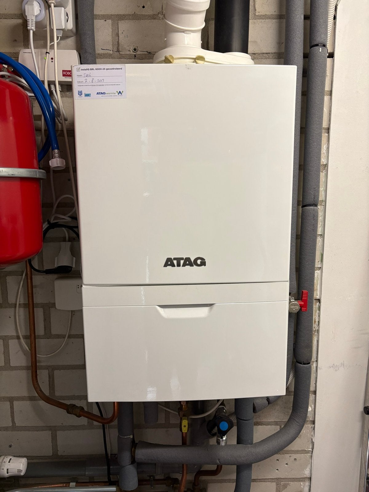ATAG I36EC CV-ketel - Hoog Rendement, Ophalen, Hoog rendement (Hr), Cv-ketel of Combi-ketel, Minder dan 60 cm