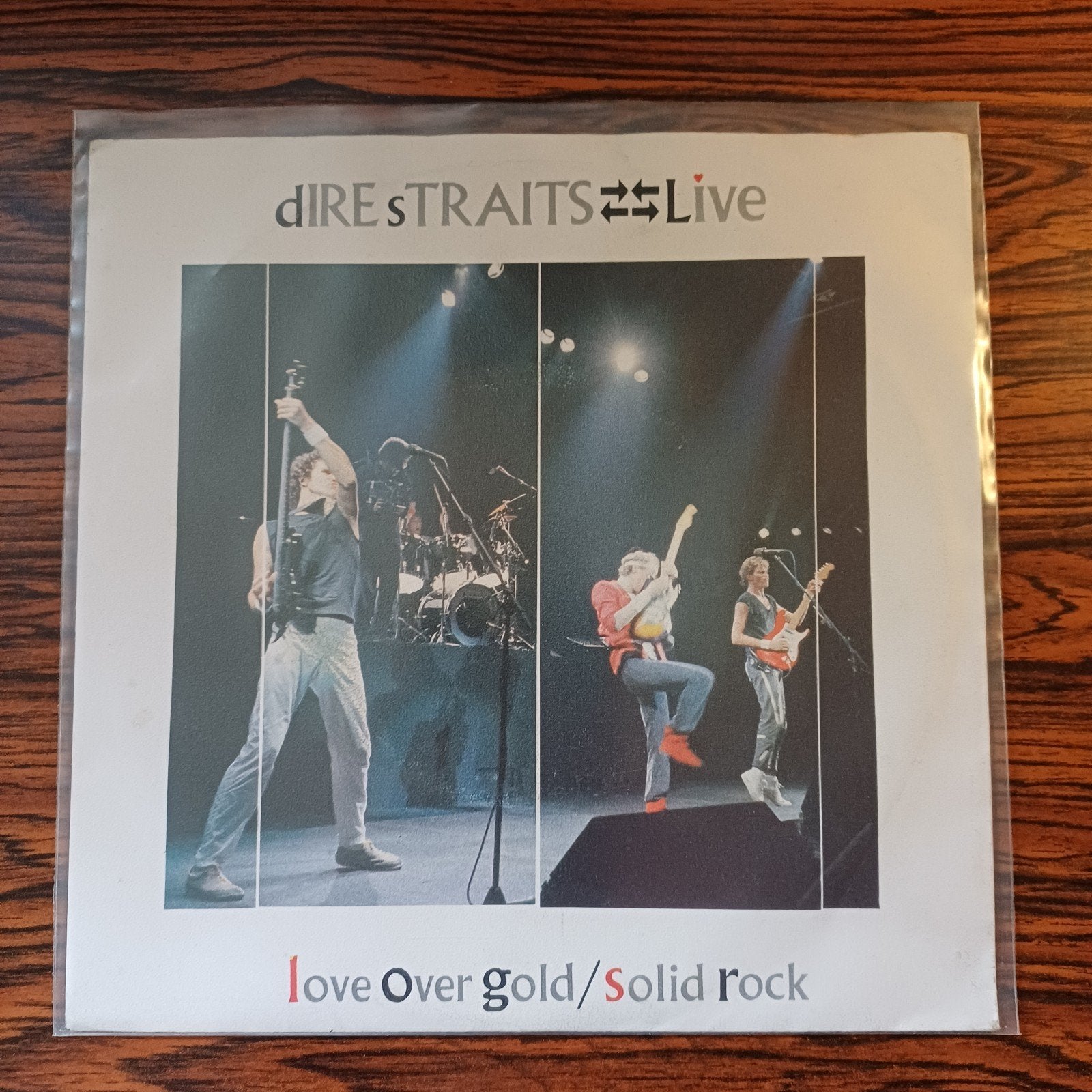Dire Straits - Live: Love Over Gold / Solid Rock (Single), Ophalen of Verzenden, Gebruikt