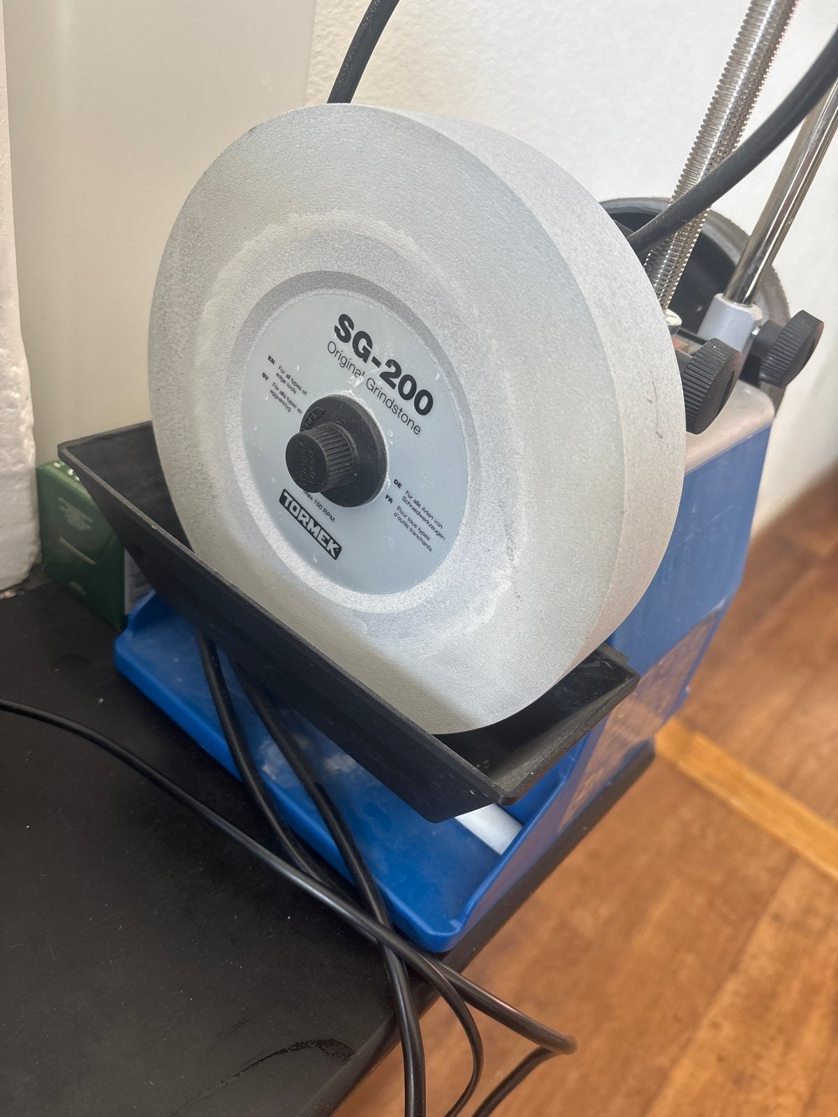 Tormek SG-200 Slijpmachine - Zo goed als nieuw, Doe-het-zelf en Verbouw, Ophalen of Verzenden, Zo goed als nieuw, Minder dan 700 watt