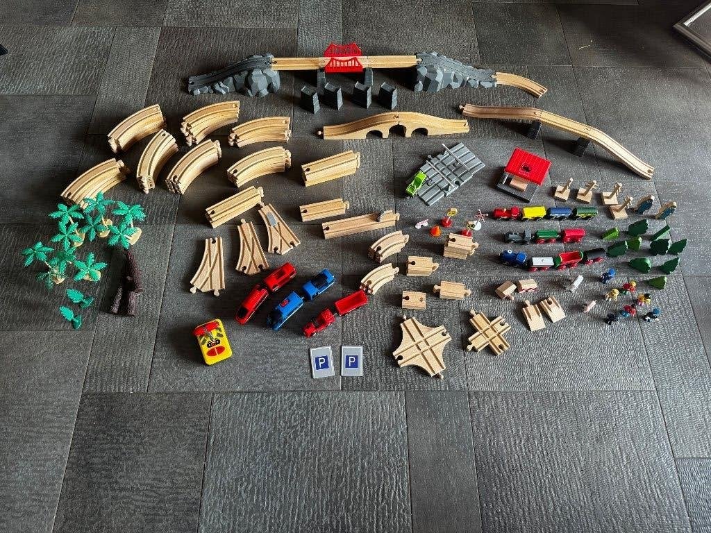 Houten treinbaan, Ophalen, Gebruikt, Overige typen