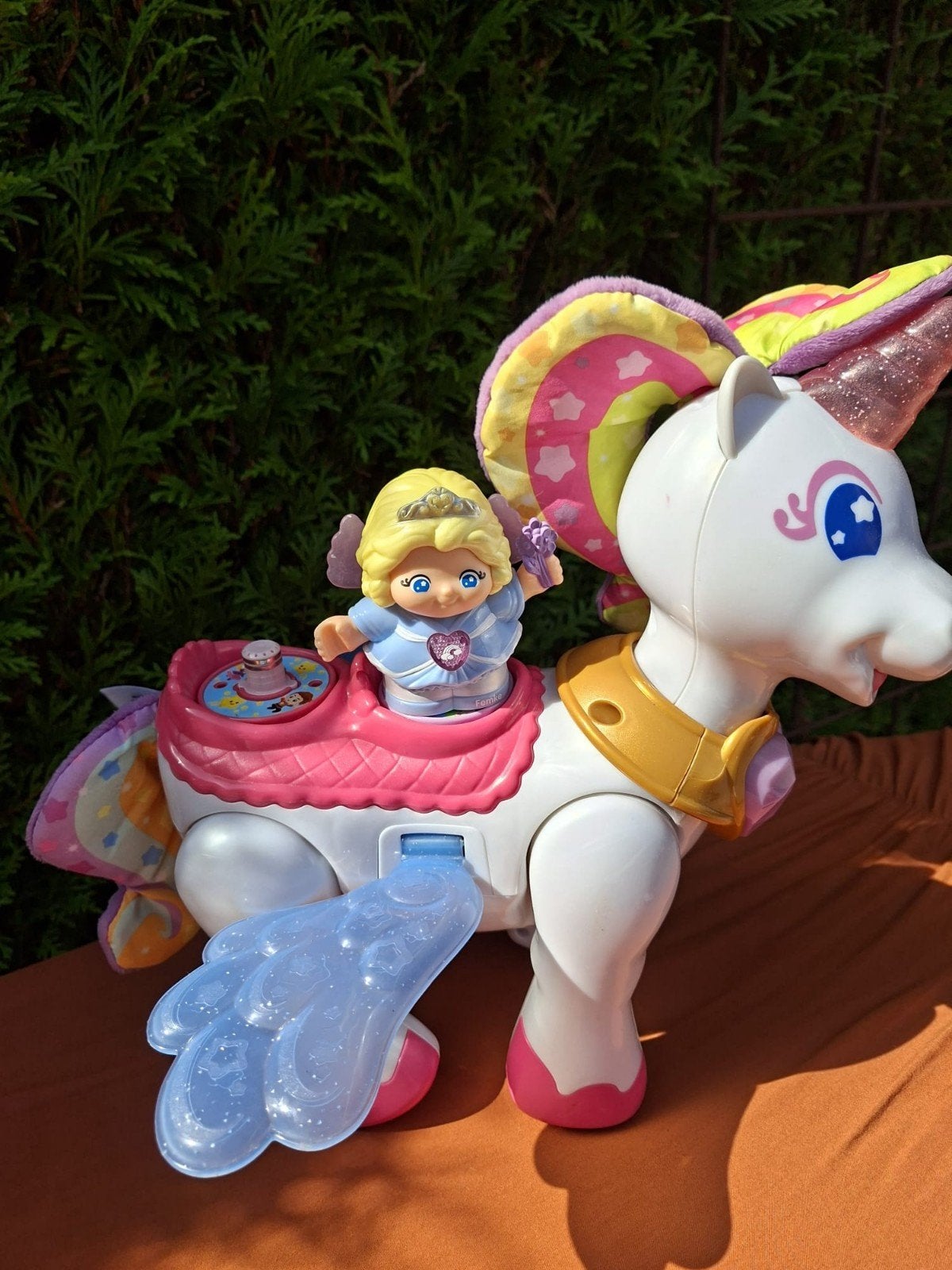 VTech MagiClemens Eenhoorn met prinsesje, Ophalen of Verzenden, Zo goed als nieuw, 2 tot 4 jaar
