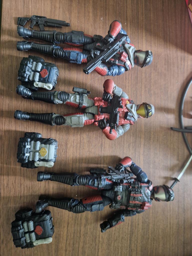 G.I. Joe Classified Series Cobra Vipers (3-pack), Ophalen of Verzenden, Zo goed als nieuw