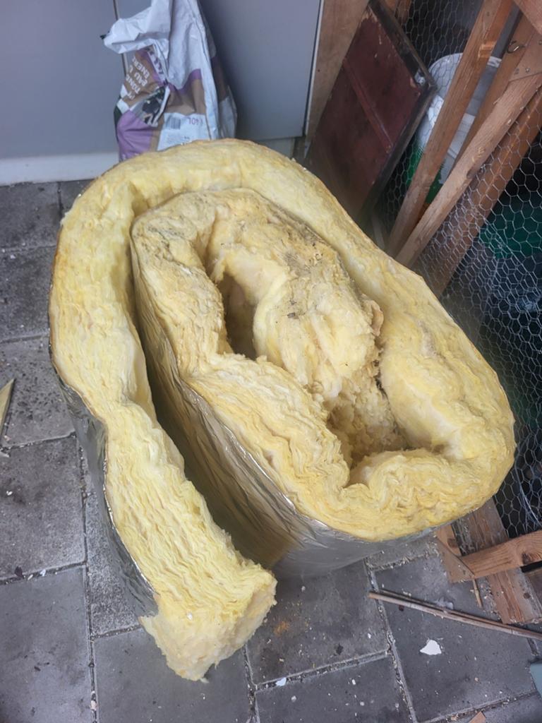 Gratis glaswol, Tuin en Terras, Ophalen, Nieuw