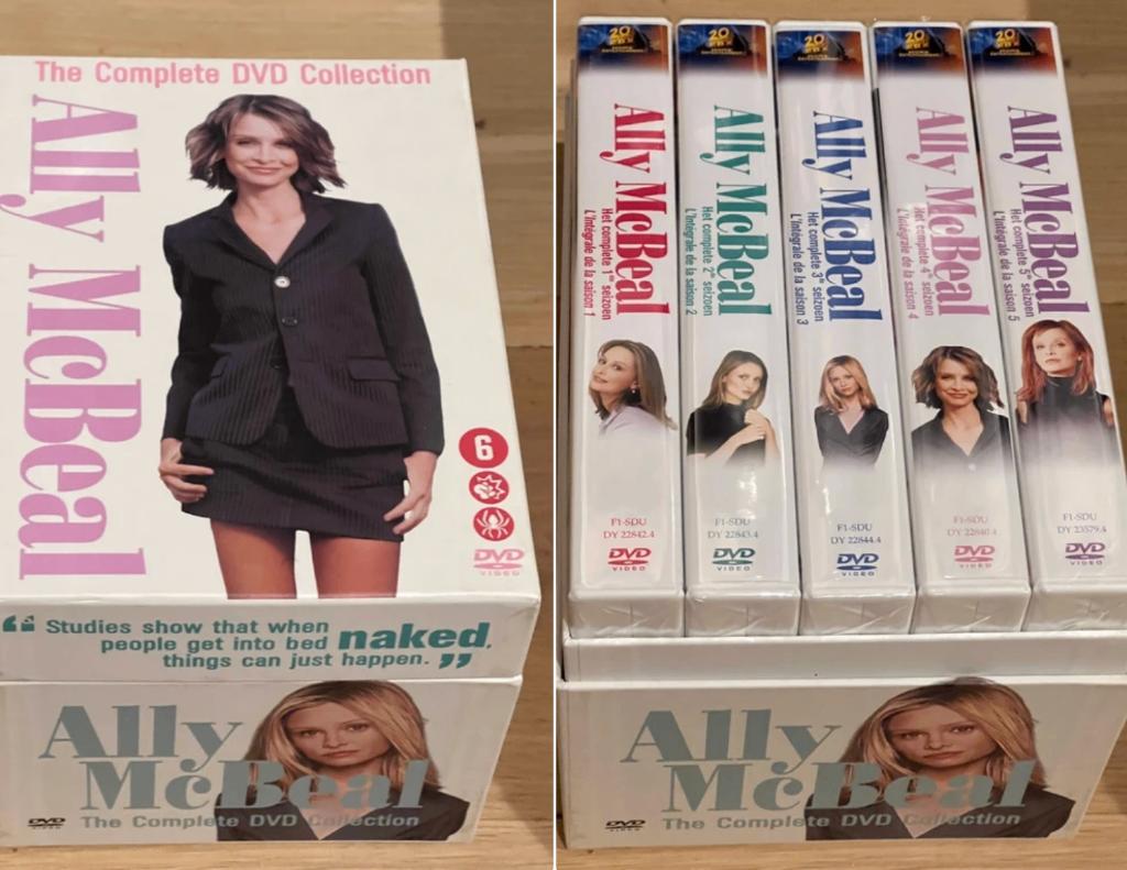 dvd Ally Mcbeal Complete Collection serie, Verzenden, Zo goed als nieuw