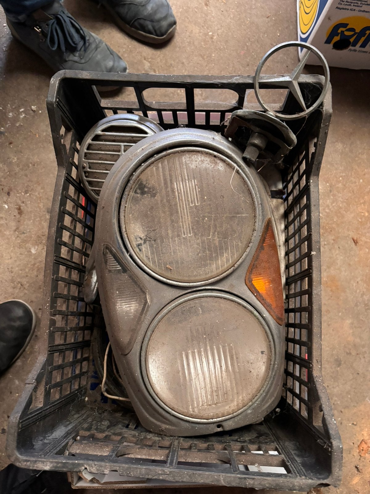 Mercedes 280 SEL 1973 Koplamp, Ophalen of Verzenden, Gebruikt