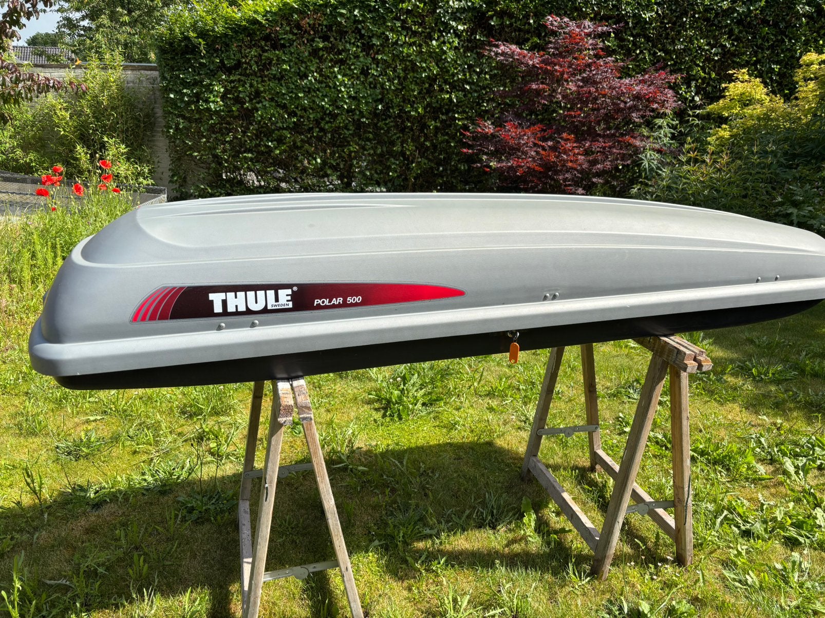Thule Polar Dakkoffer grijs, Auto diversen, Dakkoffers, Ophalen, Zo goed als nieuw