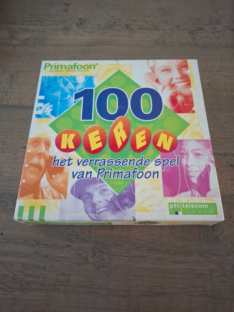 Primafoon 100 Keren spel - PTT Telecom - compleet, Ophalen of Verzenden, Gebruikt