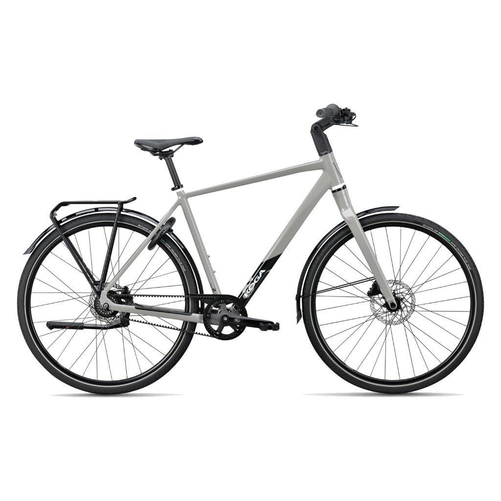 Koga F3 4.0 Grijs 2026, Versnellingen, Zo goed als nieuw, 57 tot 61 cm, Schijfrem