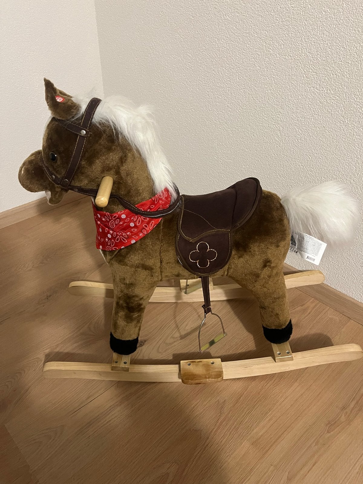 Schattig hobbelpaard voor uren speelplezier, Ophalen, Zo goed als nieuw, Jongen of Meisje