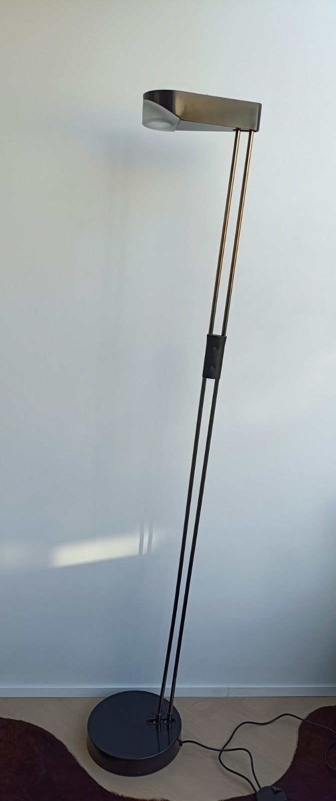 Zeldzame Leucos Land vloerlamp, Ophalen, Zo goed als nieuw, Metaal, 150 tot 200 cm