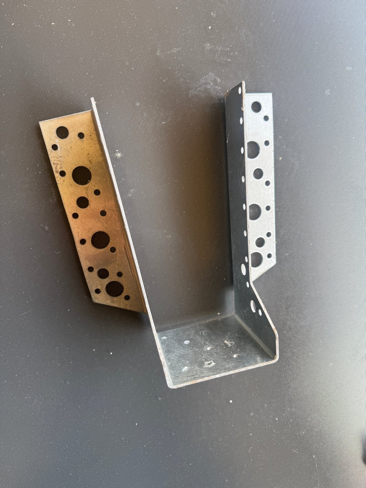 5x Balkdragers / Balkschoenen / raveeldragers, Doe-het-zelf en Verbouw, Ophalen, Gebruikt, Minder dan 50 mm, Overige typen