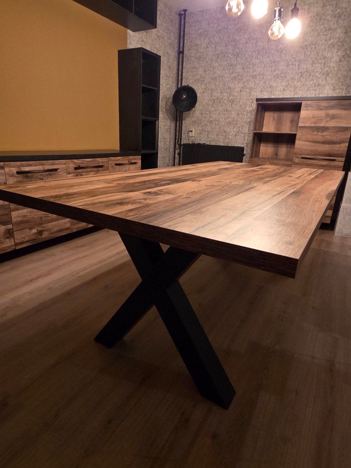 Eettafel Pronto 200x100cm, Huis en Inrichting, Tafels | Eettafels, Ophalen, 100 tot 150 cm, Modern, Industrieel, Zo goed als nieuw