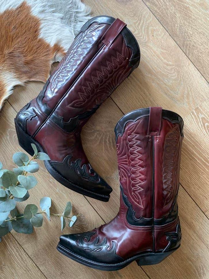 Cherokee Boots cowboylaarzen 40 western boots laarzen, Kleding | Dames, Schoenen, Zo goed als nieuw, Hoge laarzen, Rood, Ophalen of Verzenden