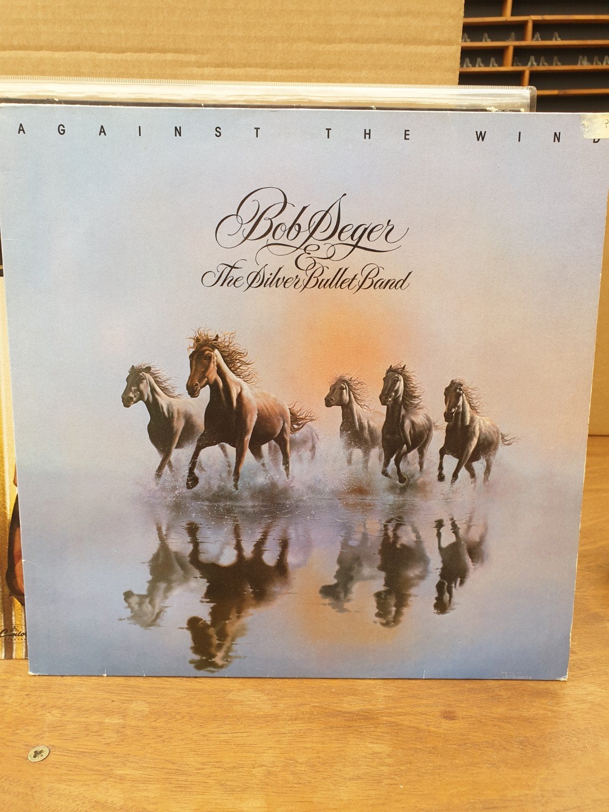Bob Seger - Against the Wind  (1), Ophalen of Verzenden