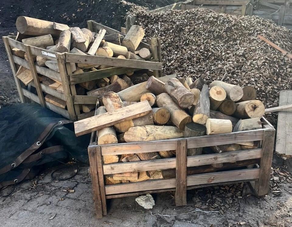Haardhout mix, Tuin en Terras, Haardhout, Minder dan 3 m³, Ophalen of Verzenden, Overige houtsoorten, Blokken
